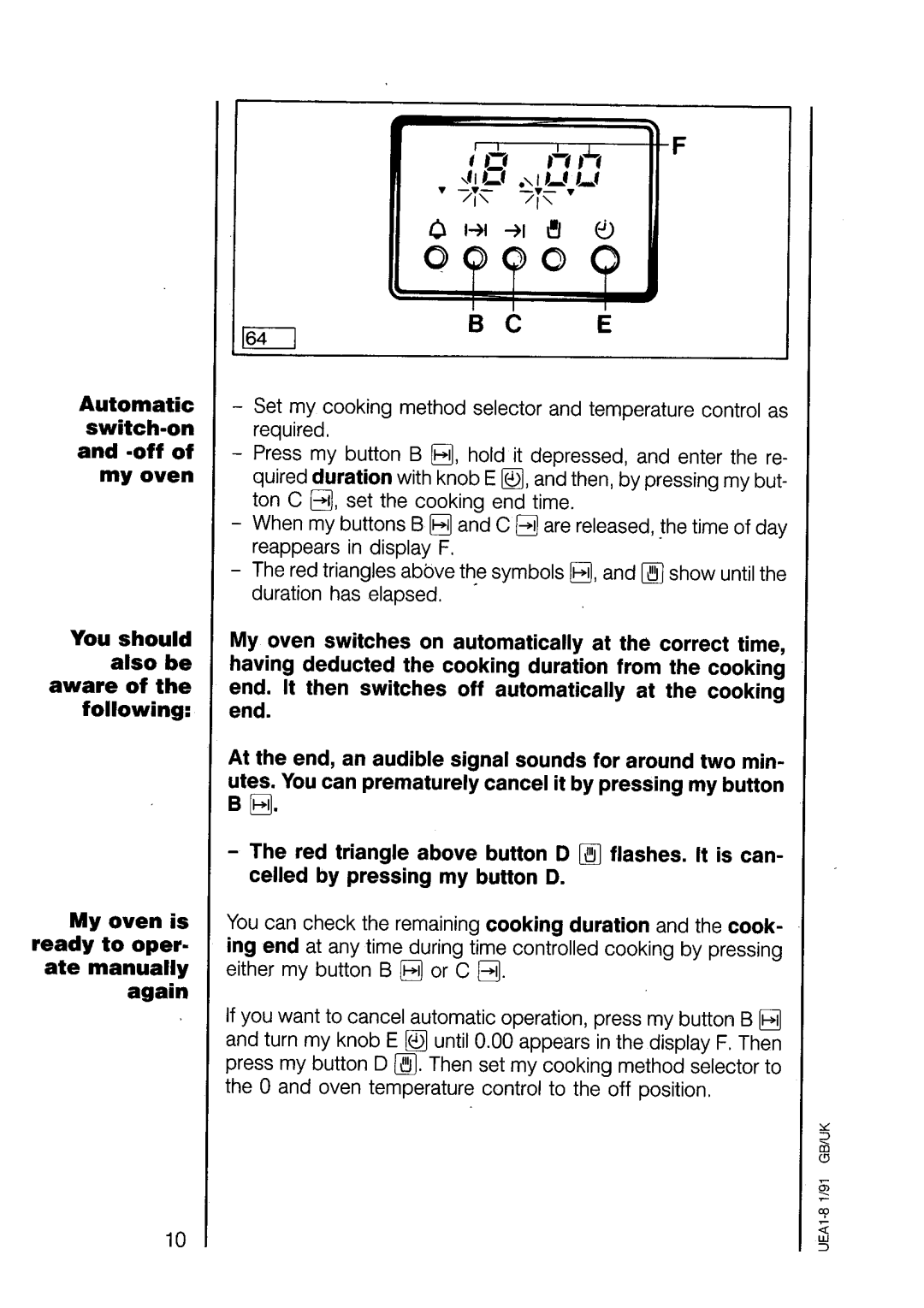 AEG 520B manual 