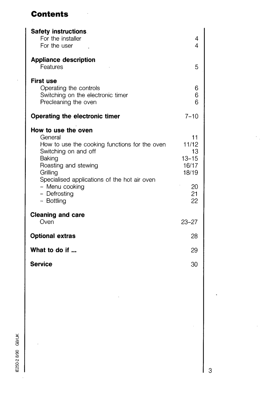 AEG 520B manual 