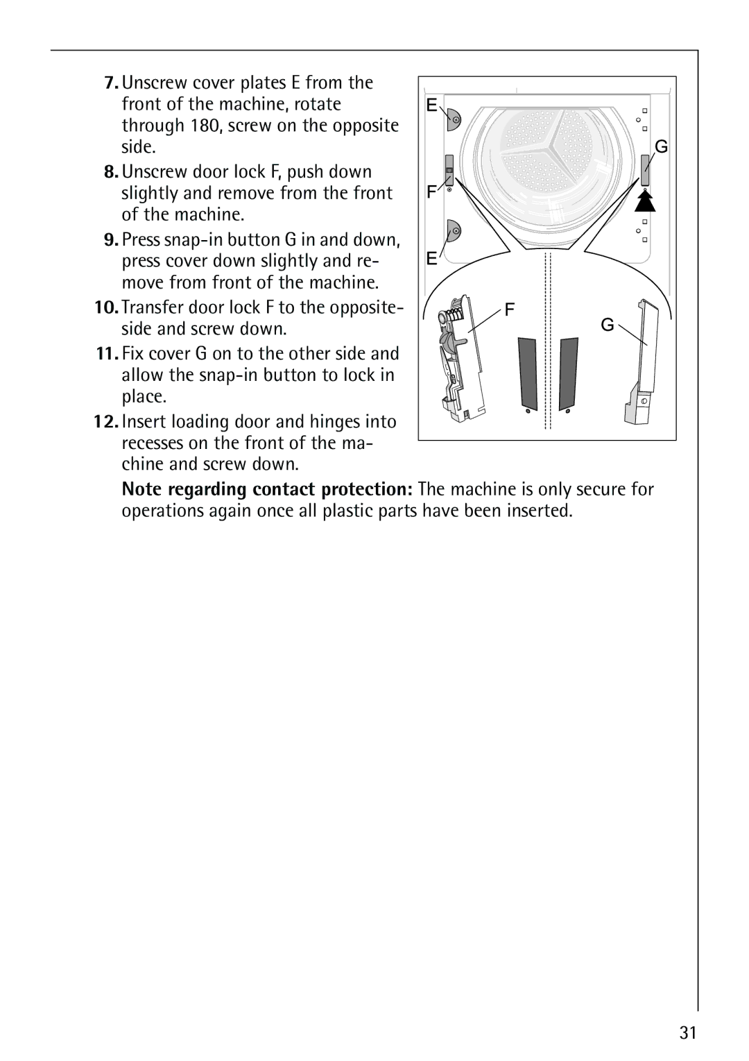 AEG 59800 manual 