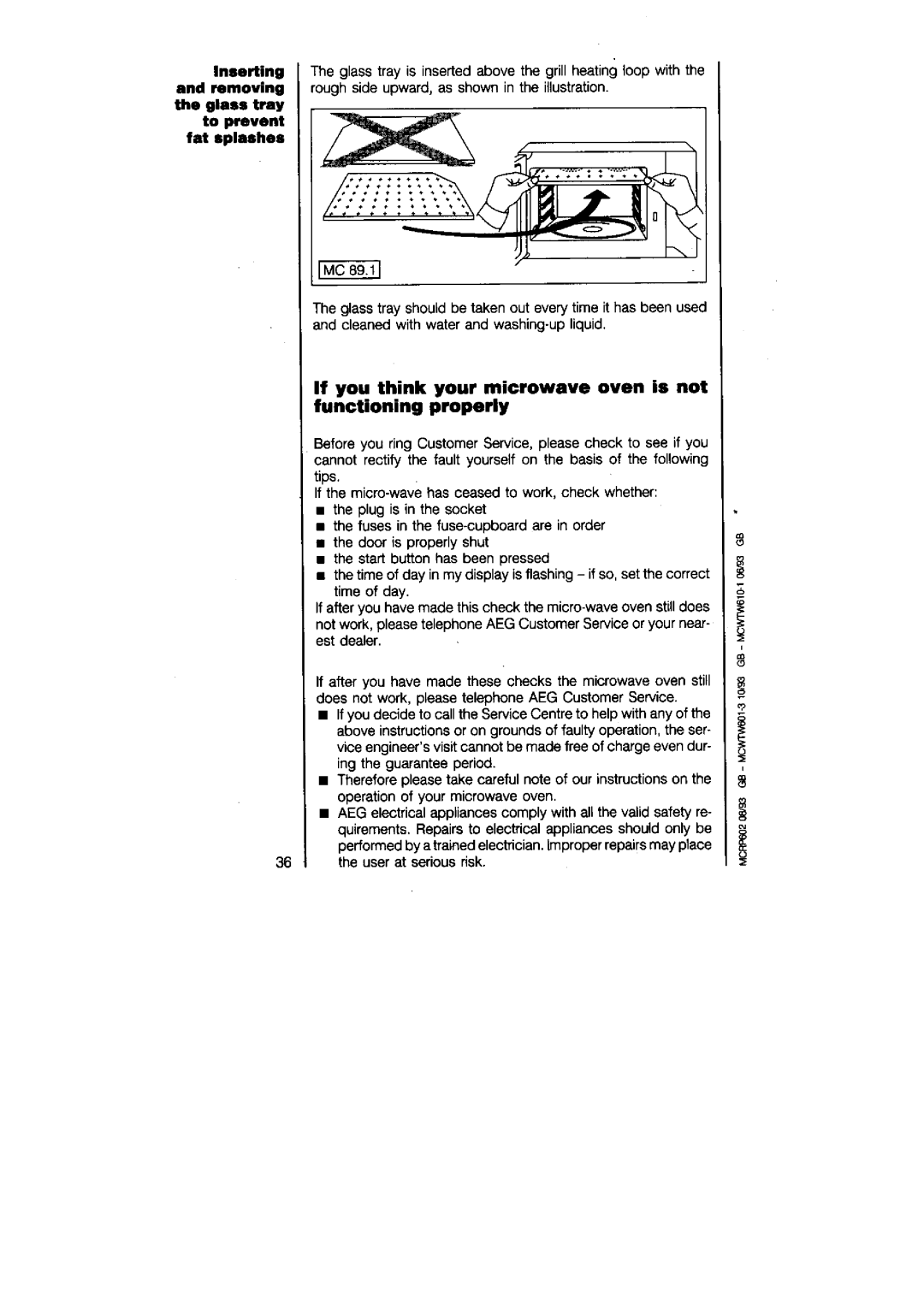 AEG 625 manual 