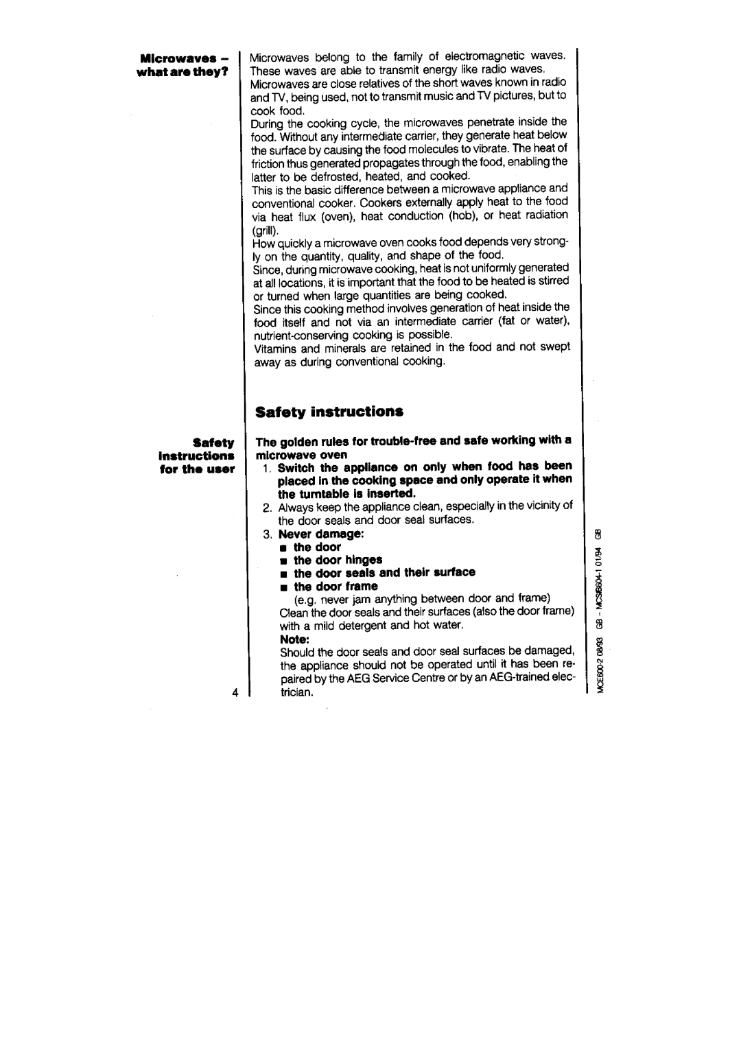 AEG 625 manual 