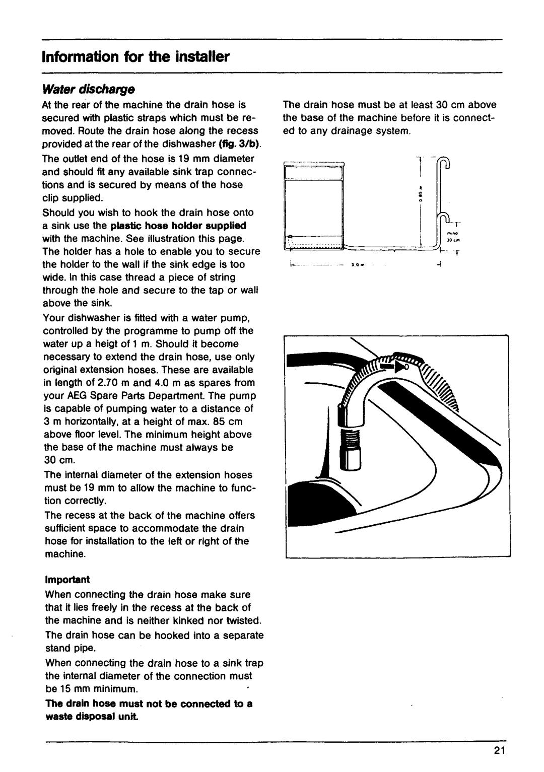 AEG 645 manual 