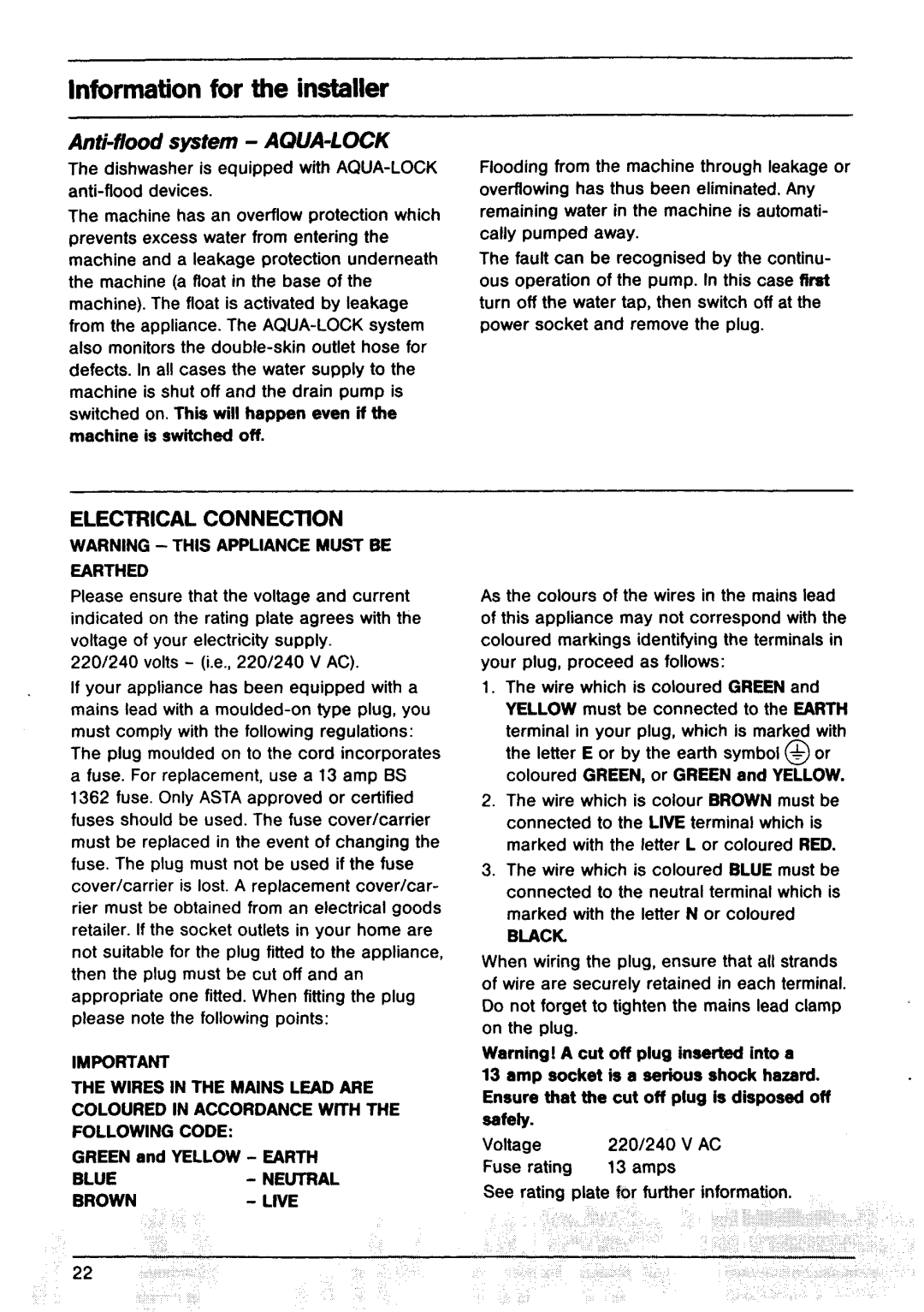 AEG 645 manual 