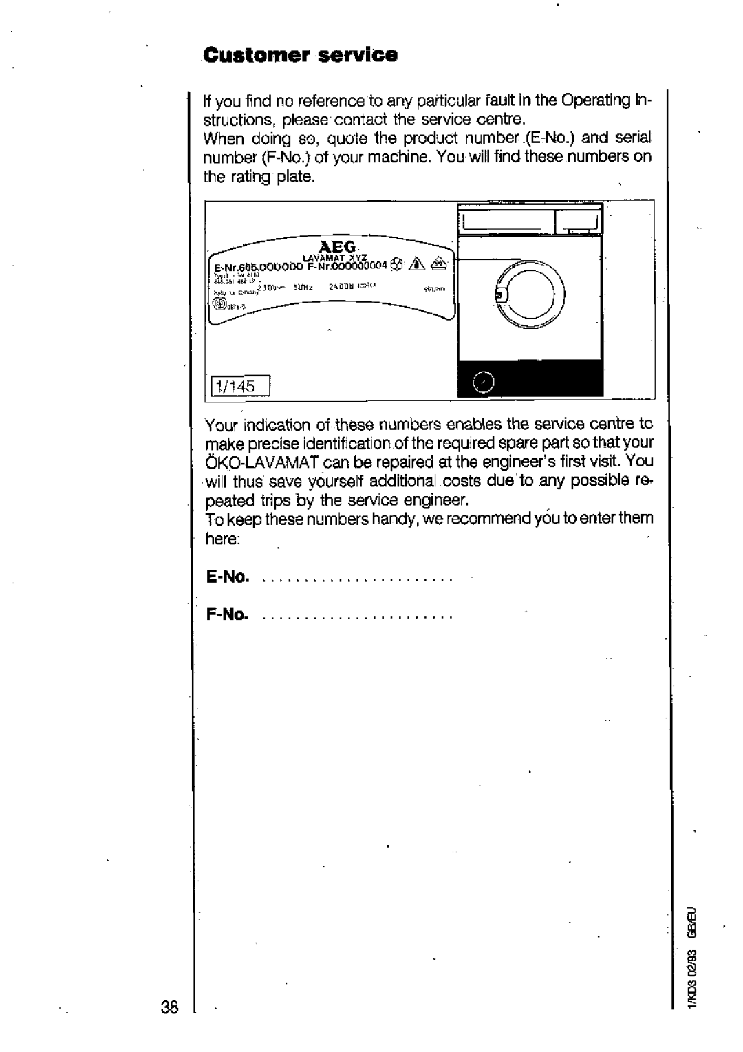 AEG 6450 manual 