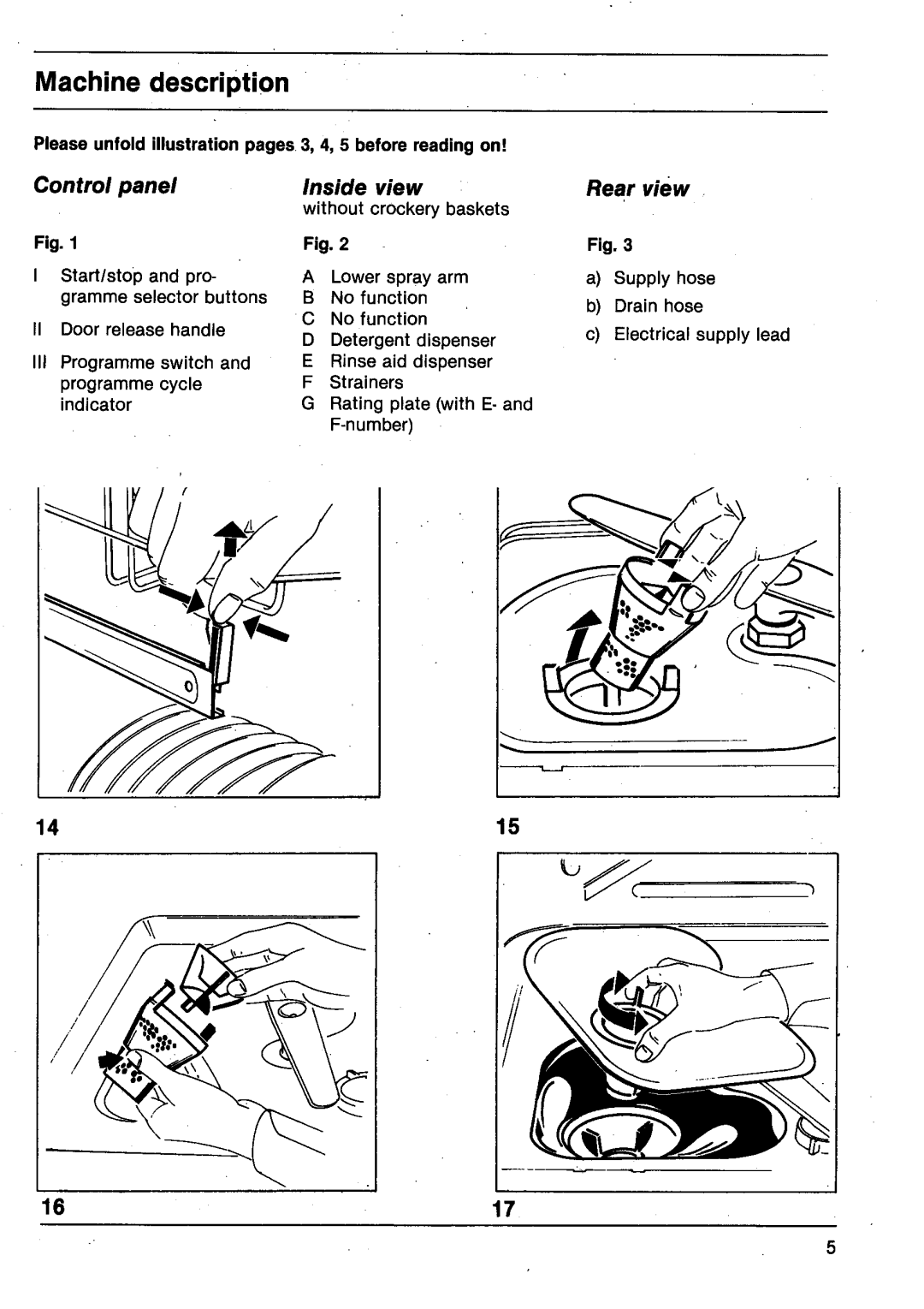 AEG 665 I manual 