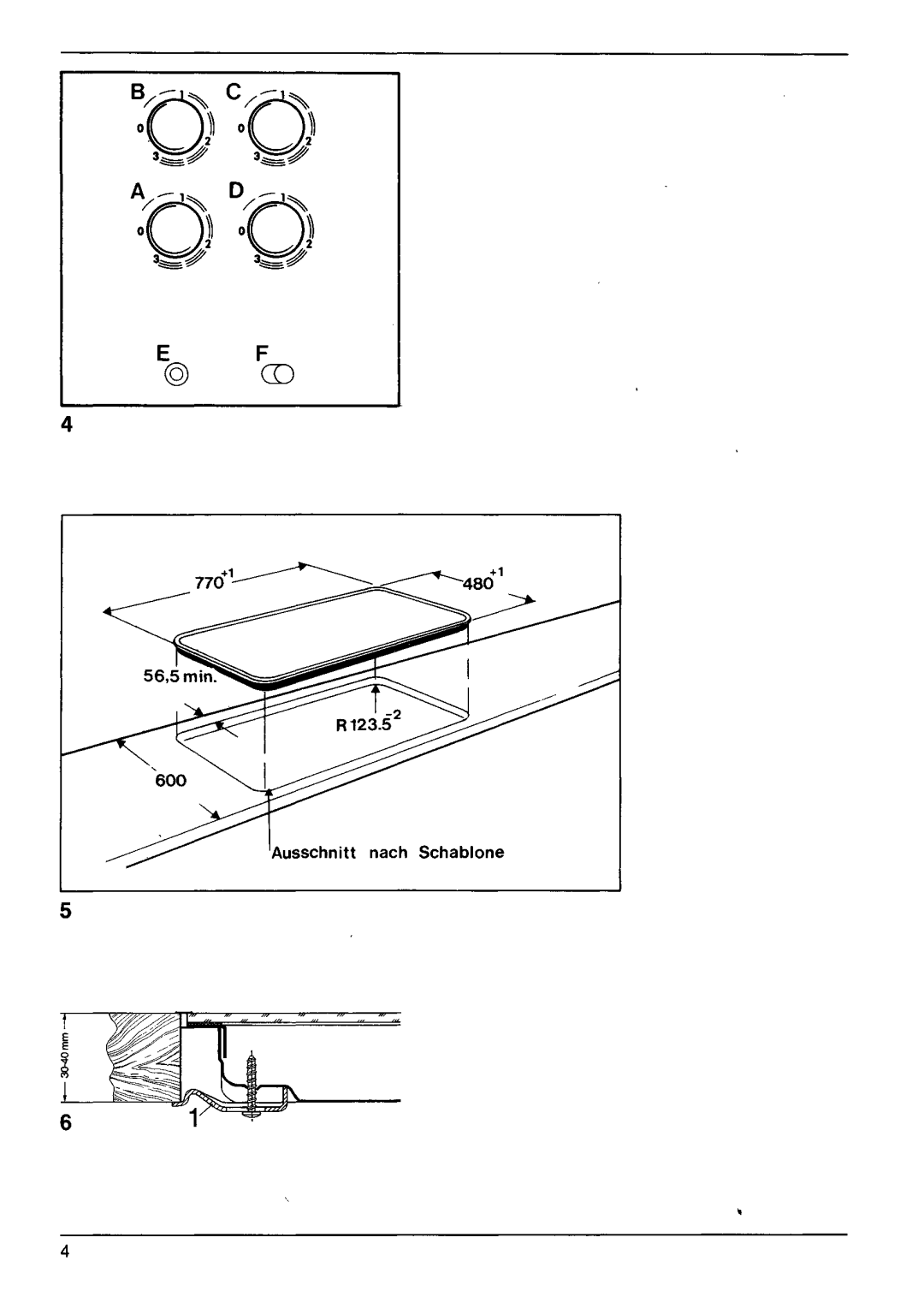 AEG 725K manual 