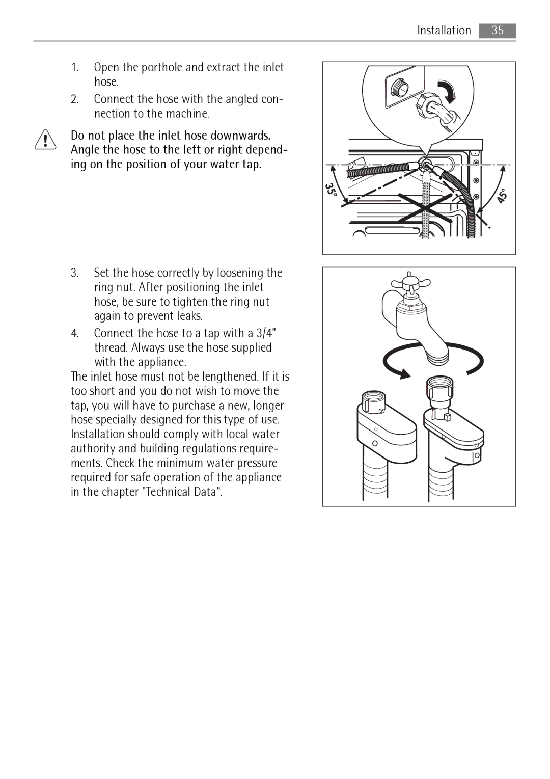 AEG 72850 user manual 