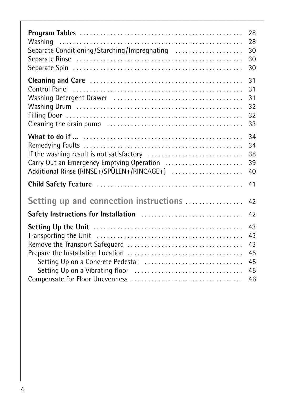 AEG 74740 manual What to do if, Remedying Faults 