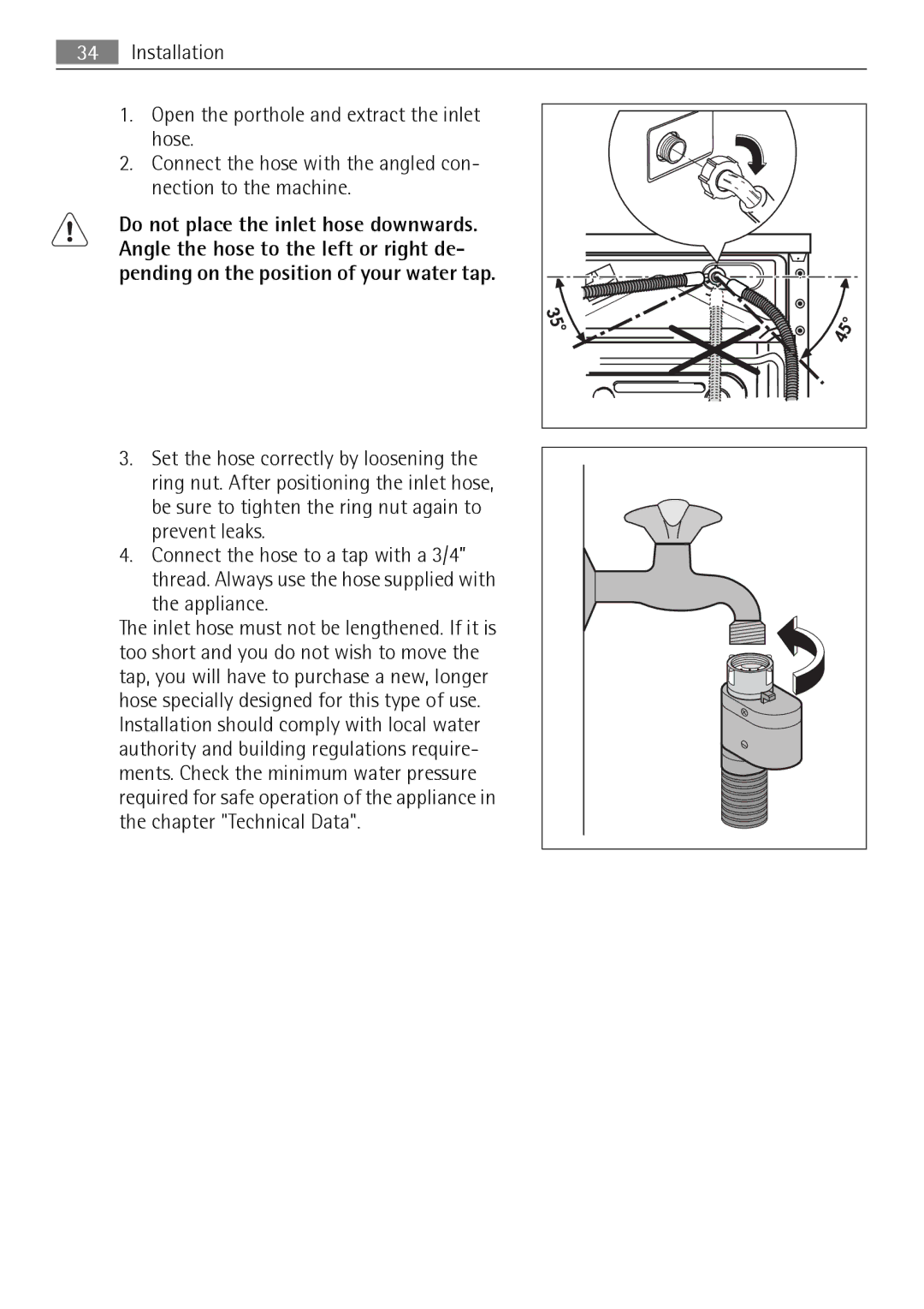 AEG 74950A user manual Appliance 