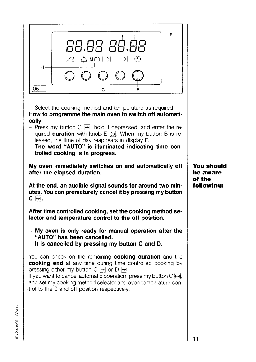 AEG 7658 B manual 