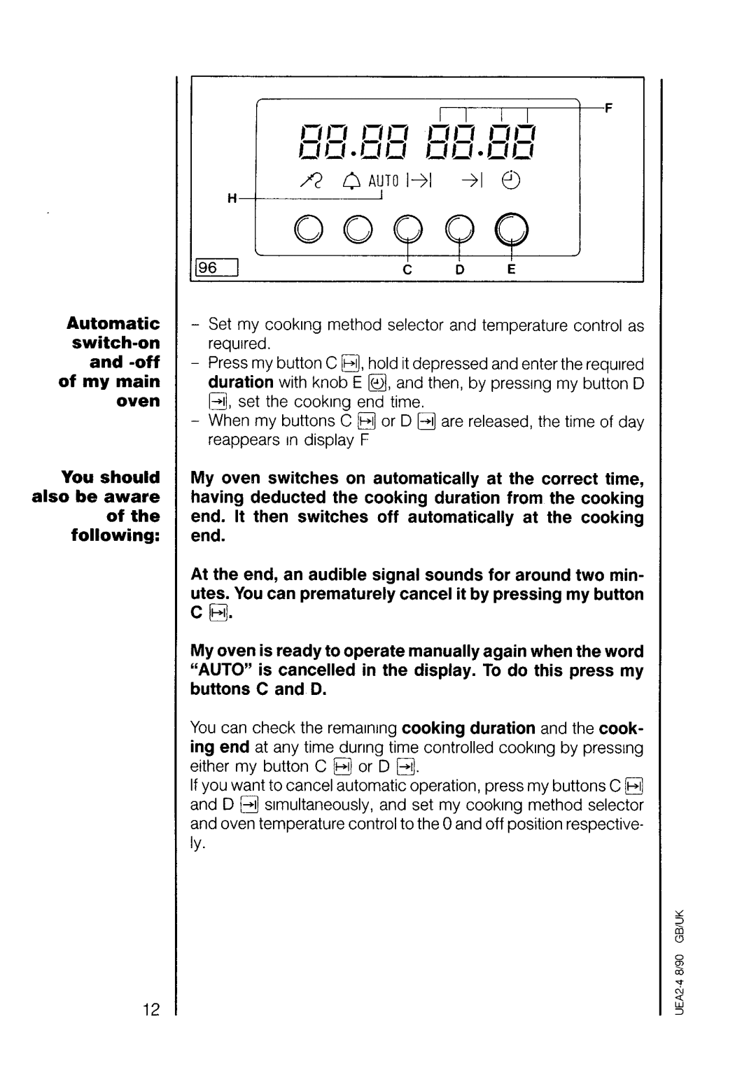 AEG 7658 B manual 