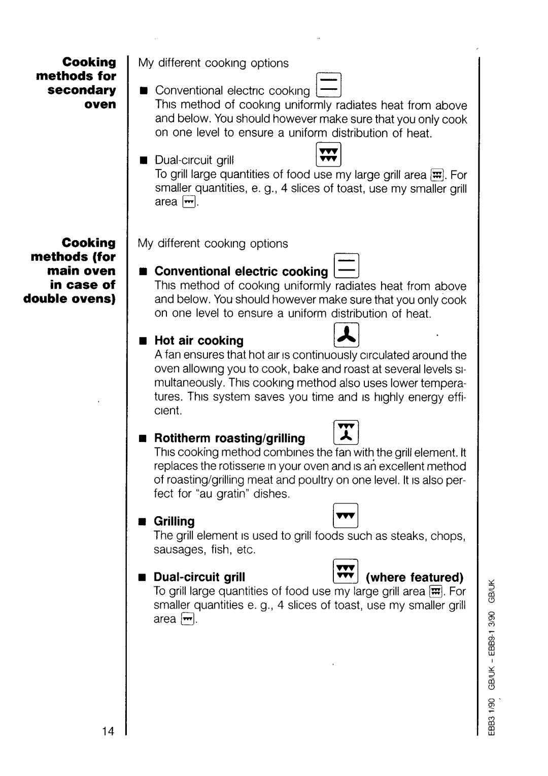 AEG 7658 B manual 