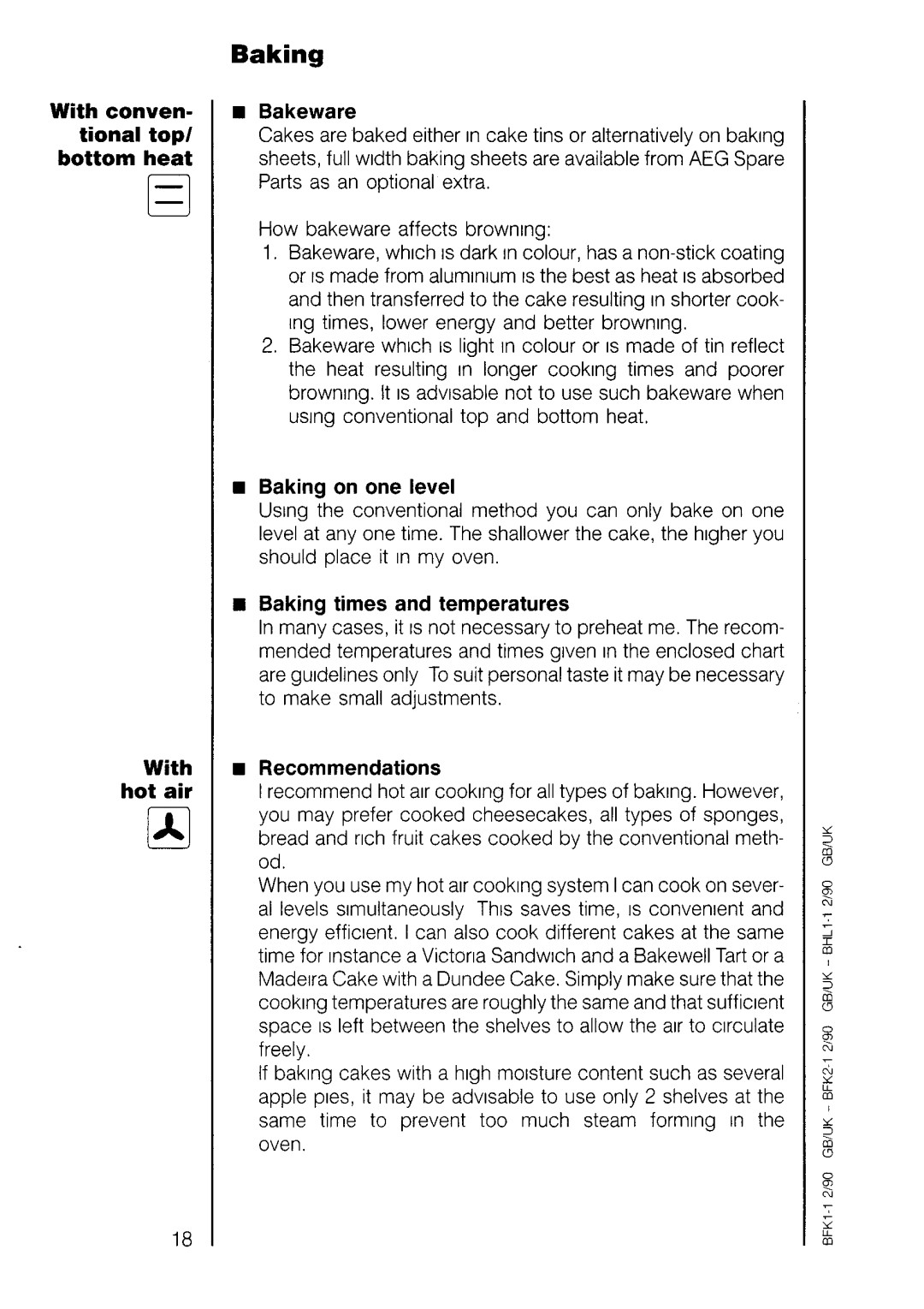 AEG 7658 B manual 