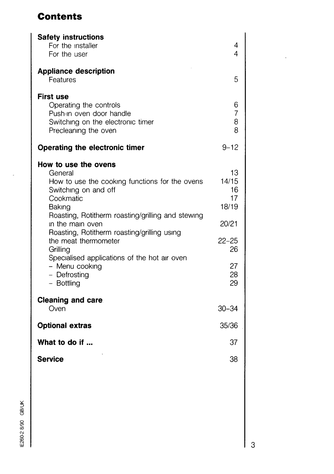 AEG 7658 B manual 