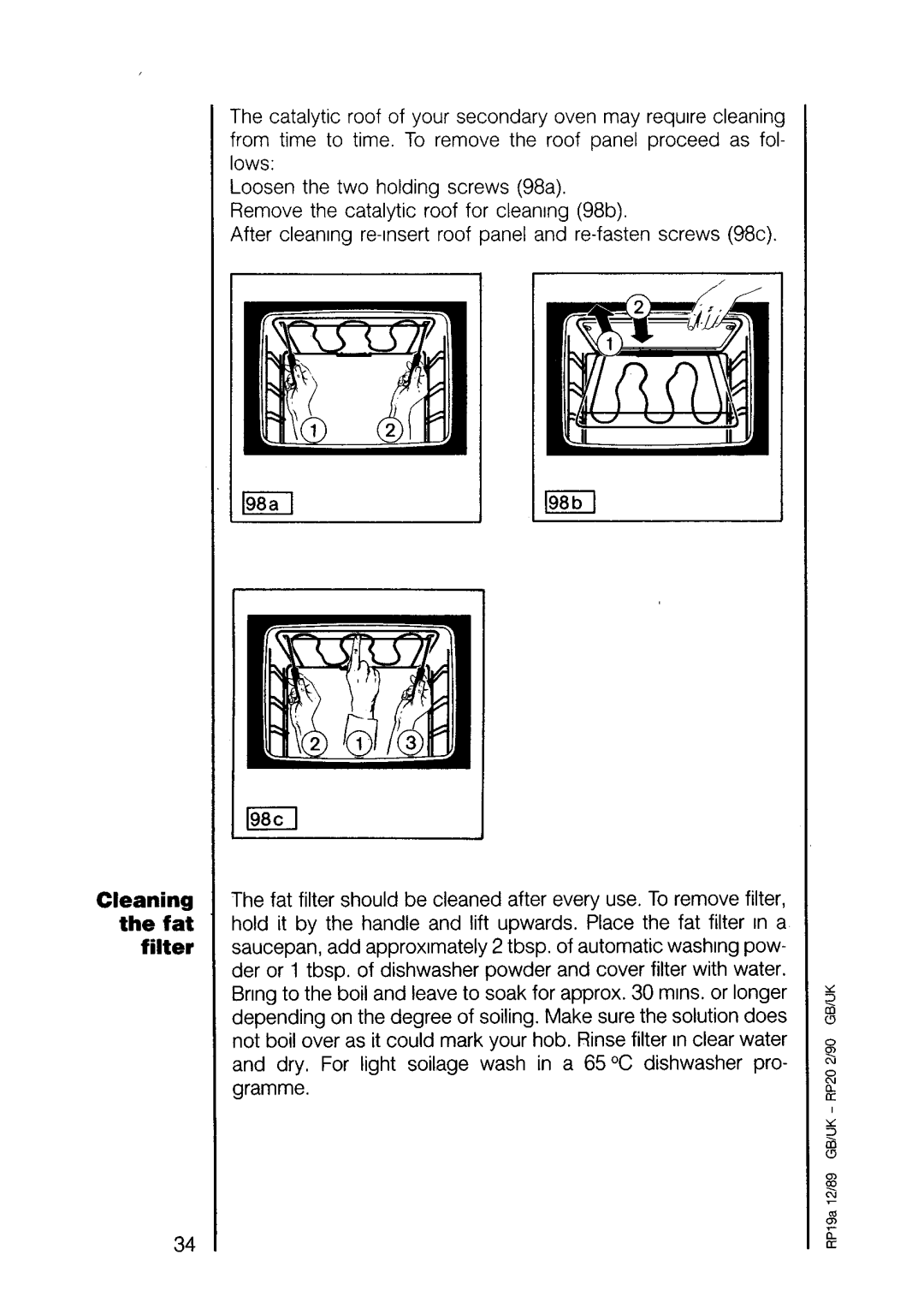 AEG 7658 B manual 