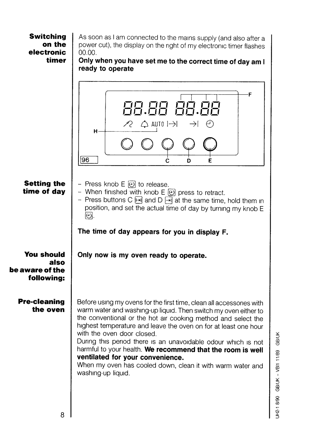 AEG 7658 B manual 