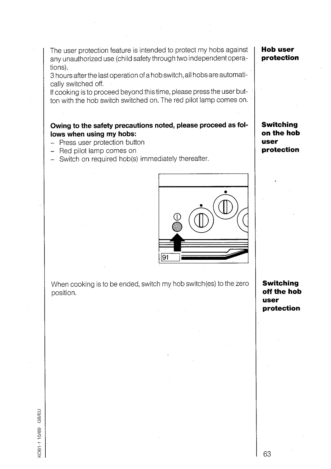 AEG 840E manual 