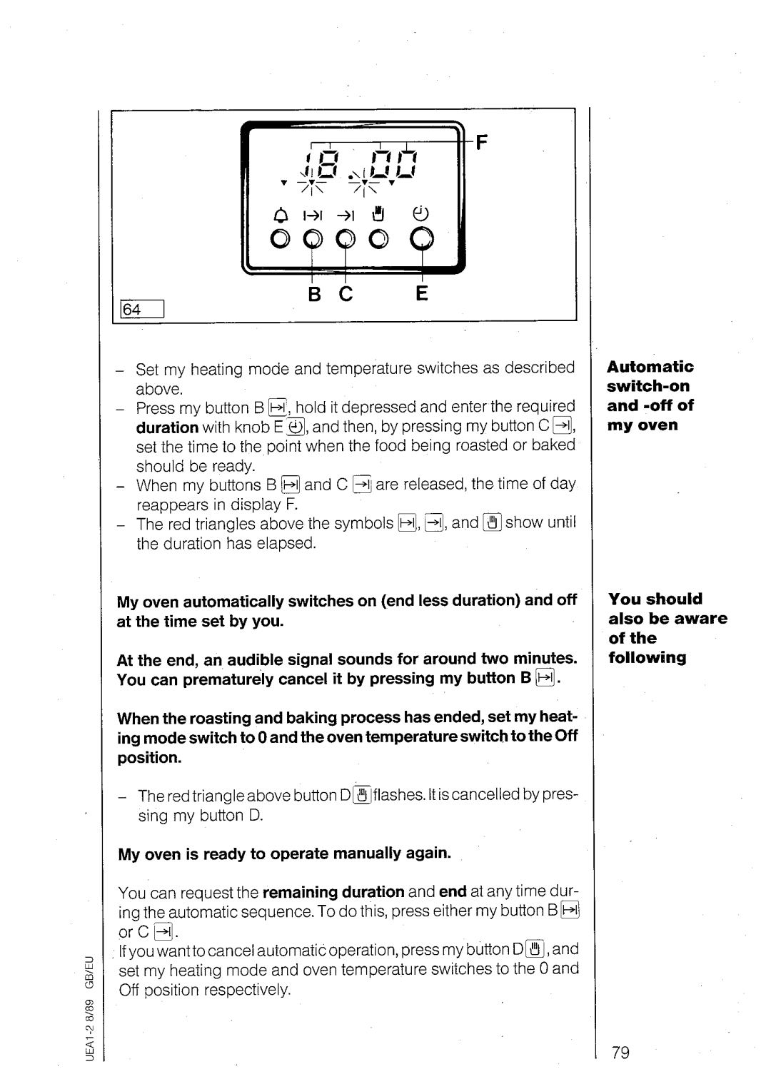 AEG 840E manual 