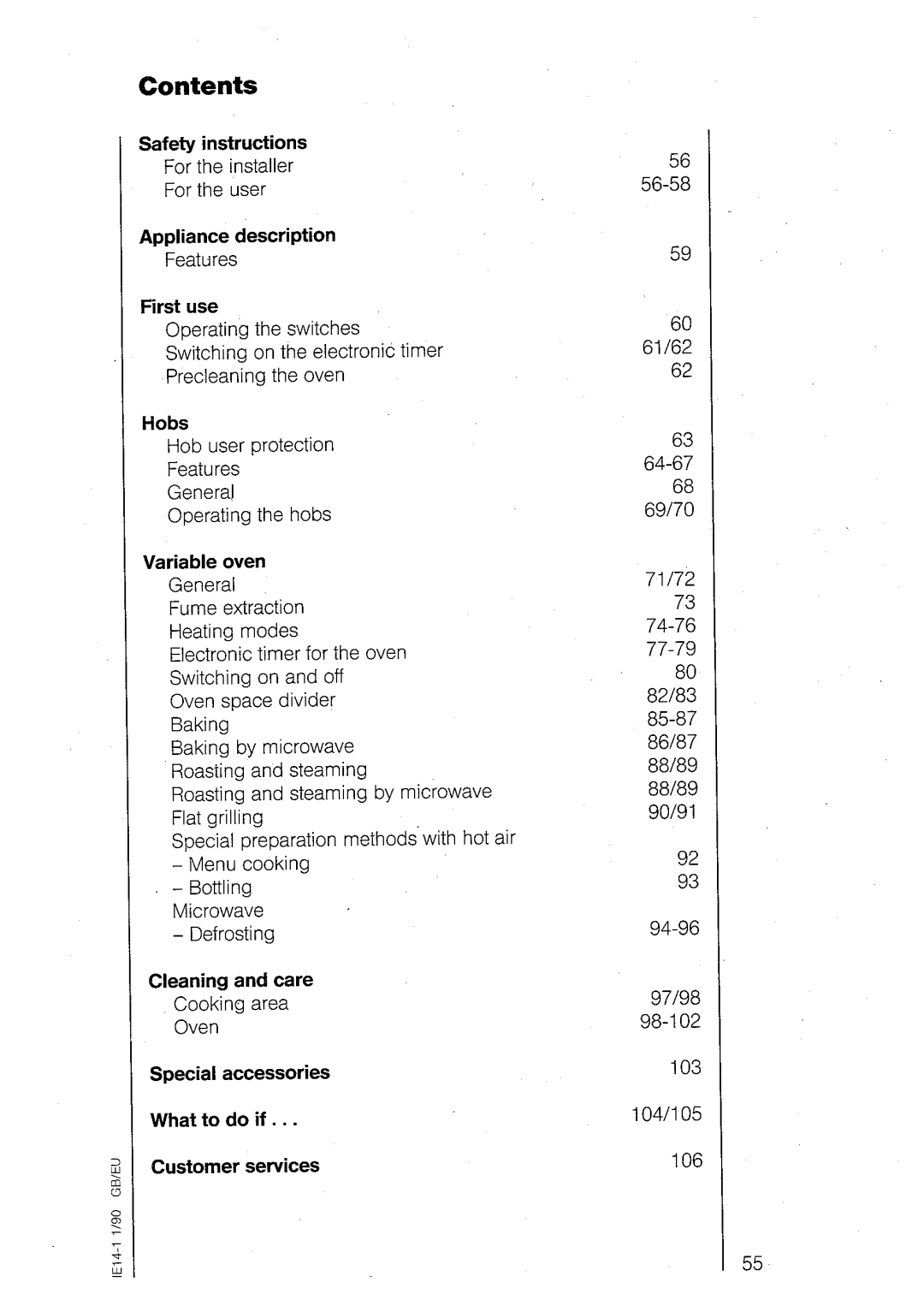 AEG 840E manual 