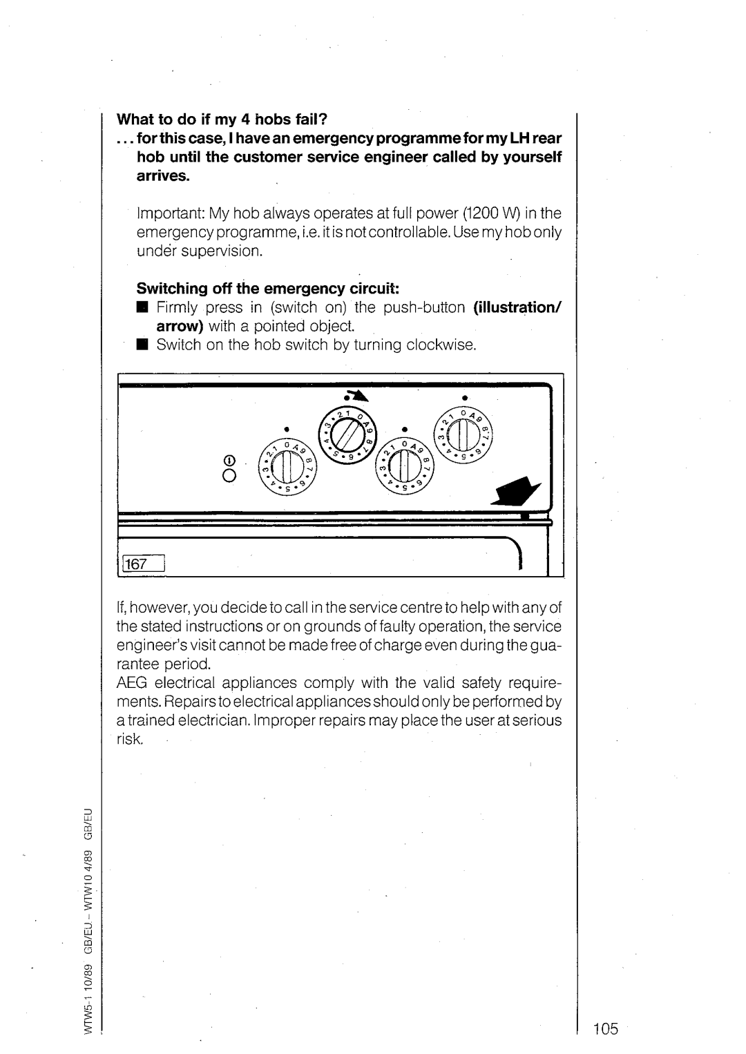 AEG 840E manual 