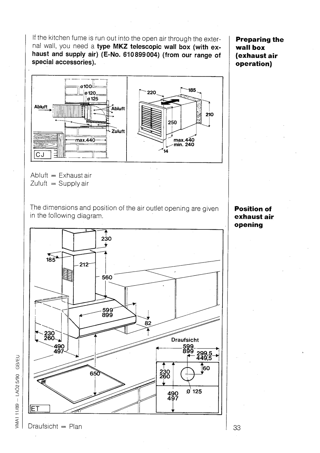 AEG 8609 D, 860 D manual 