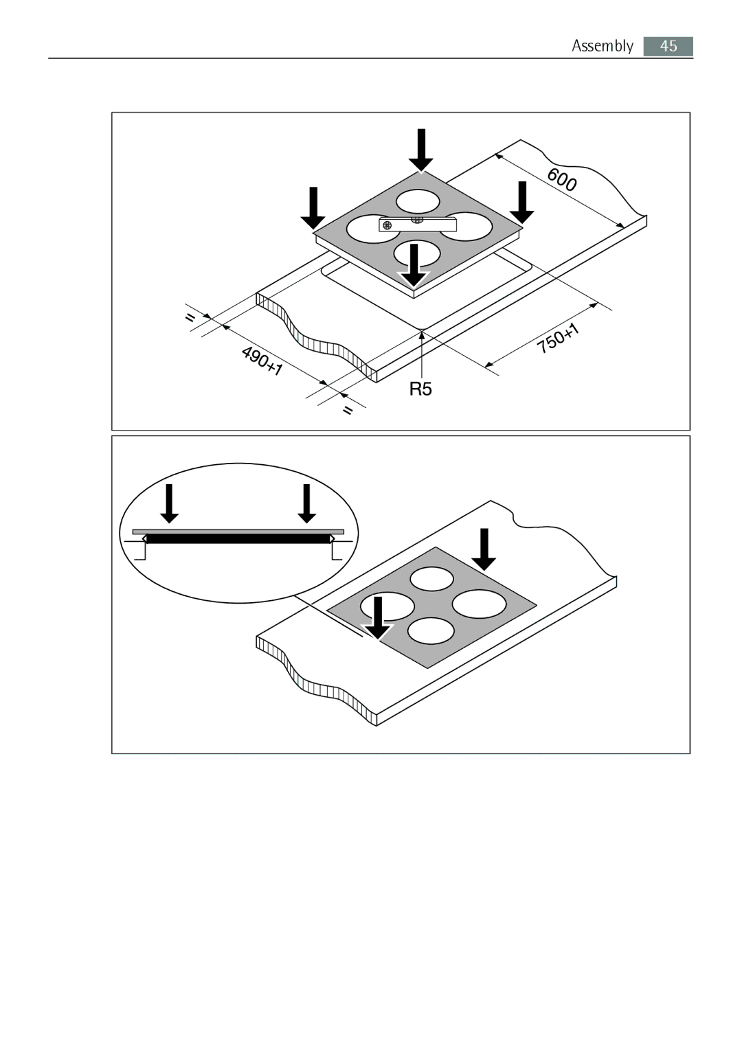 AEG 88131 K-MN user manual Assembly 