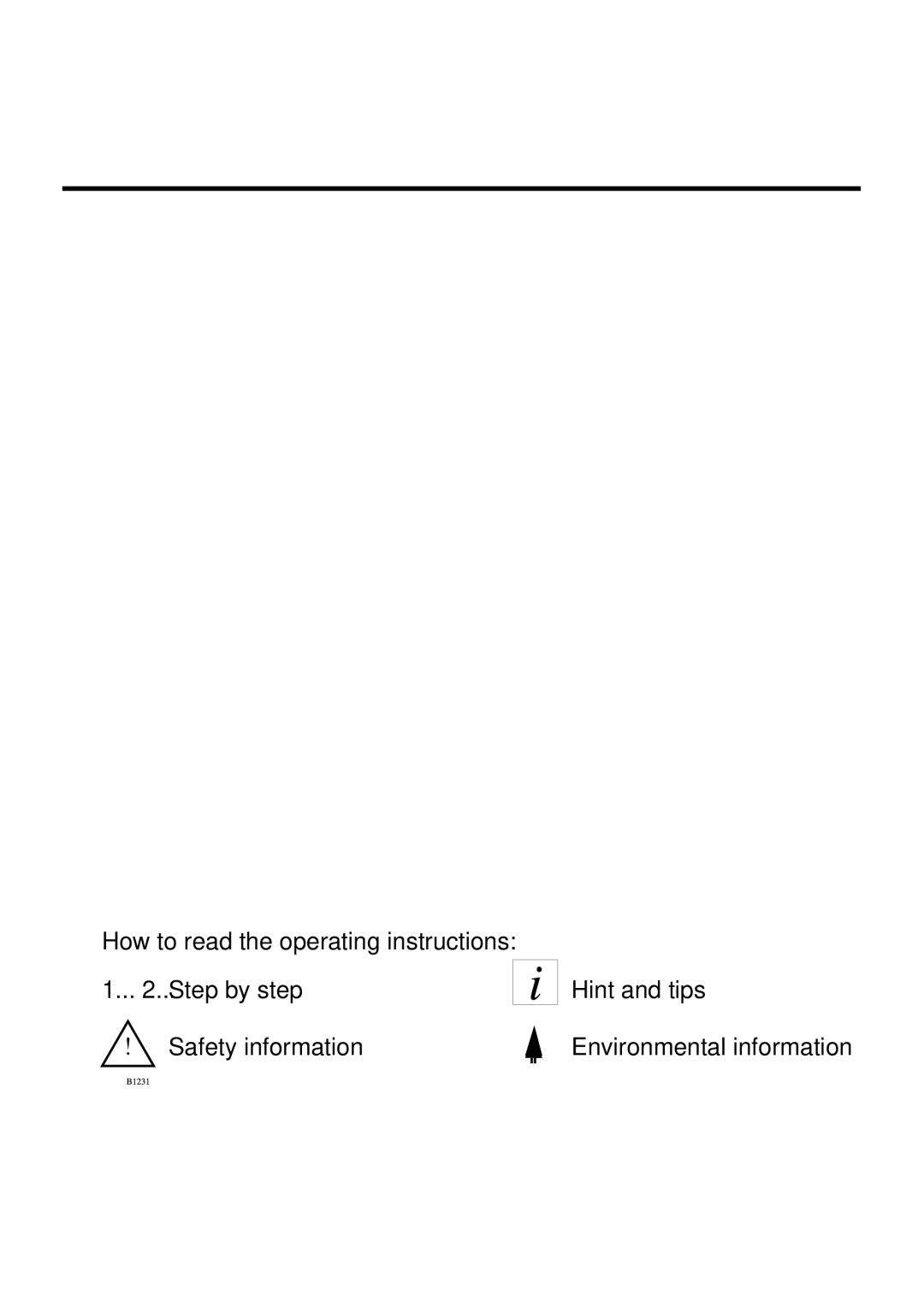 AEG 949600686 manual Table of contents 