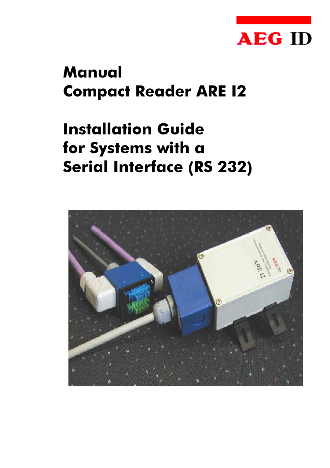 AEG ARE I2 manual 