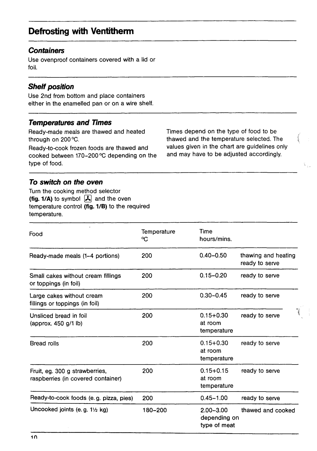 AEG B 60 D manual 