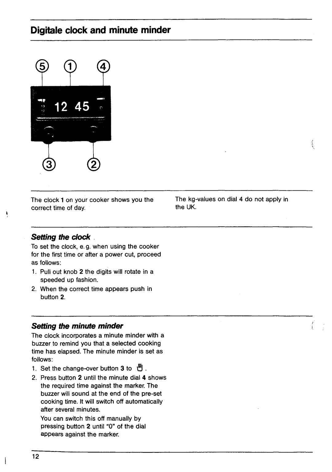 AEG B 60 D manual 