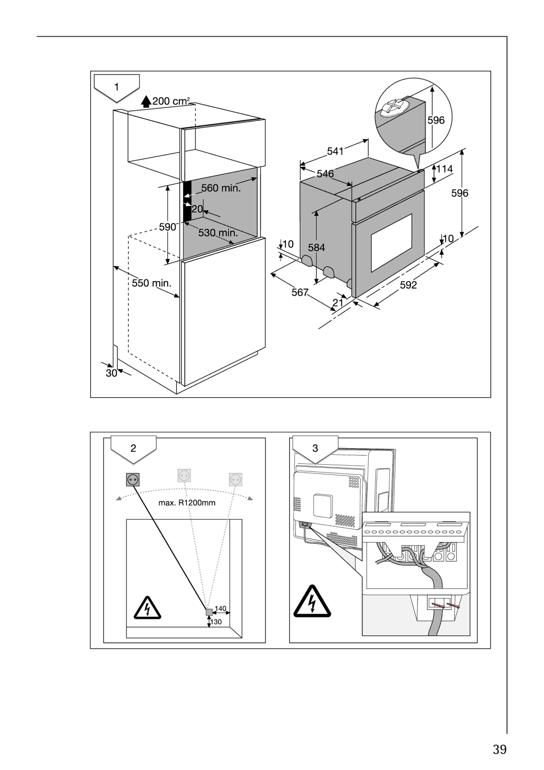 AEG B1180-4 manual 