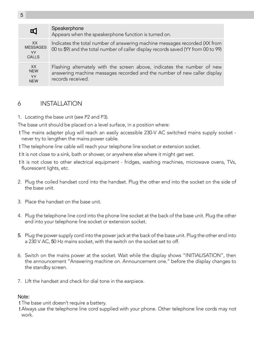 AEG C115 manual Installation 