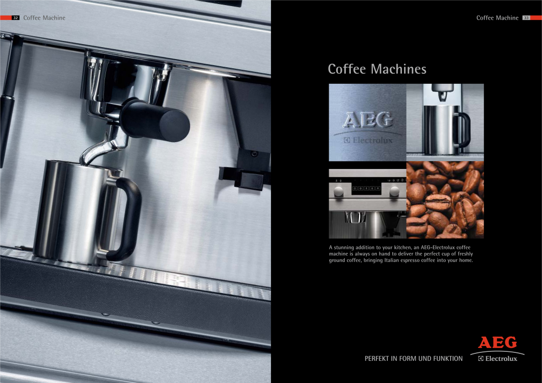 AEG Coffee Machines manual 
