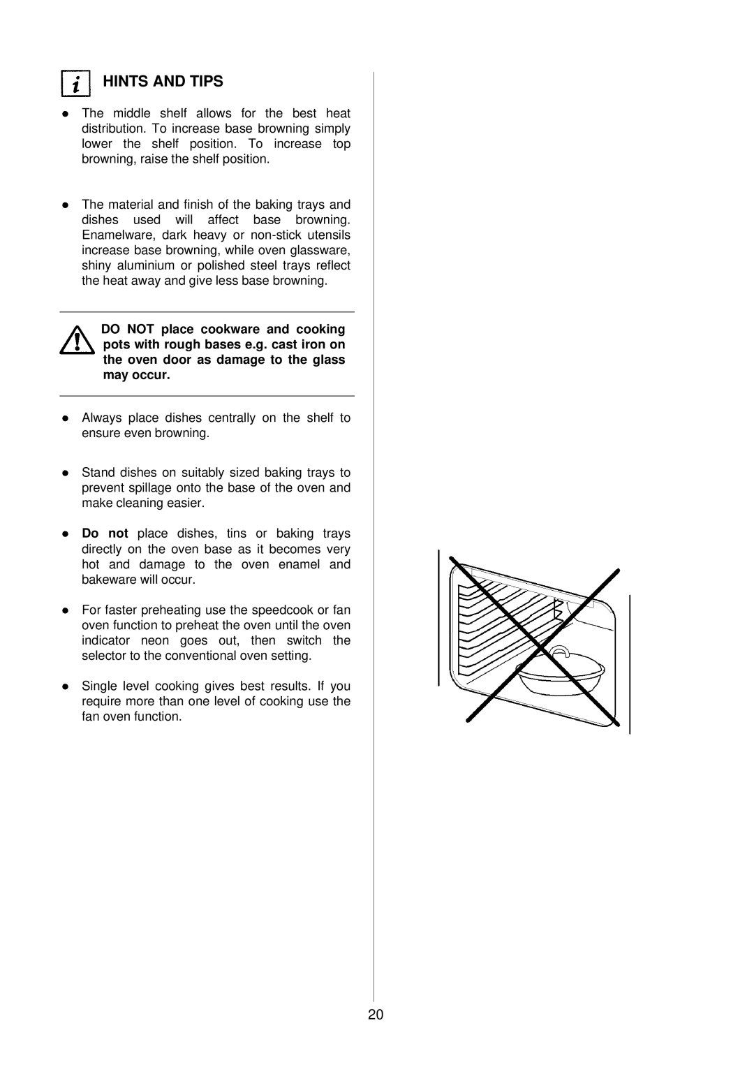 AEG D4100-1 manual Hints and Tips 