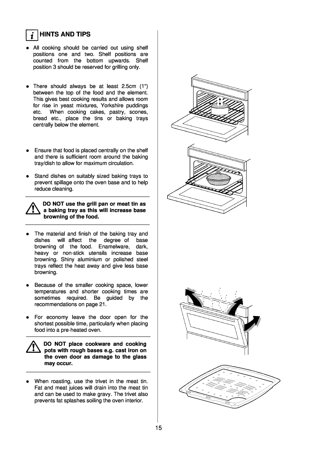 AEG D4100-1 manual Hints And Tips, lposition 3 should be reserved for grilling only 