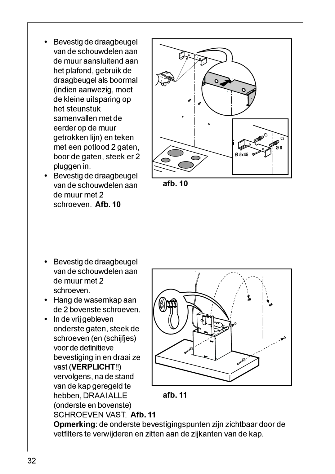 AEG DK 4390, DK 4360 user manual 5x45 