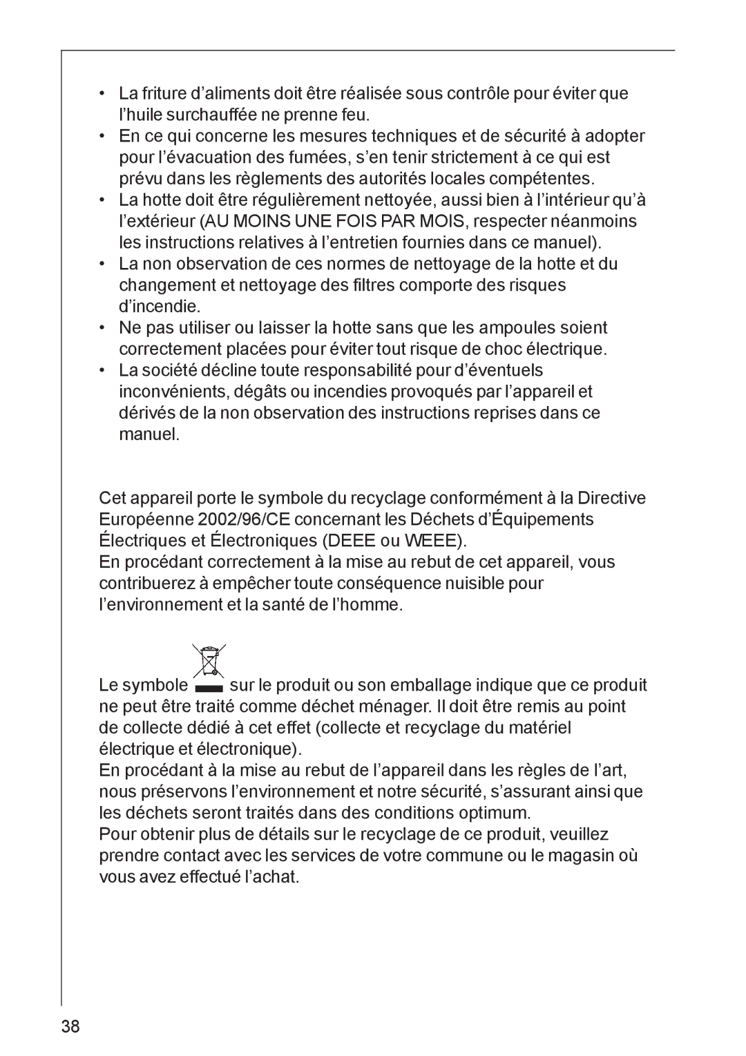 AEG DK 4390, DK 4360 user manual 