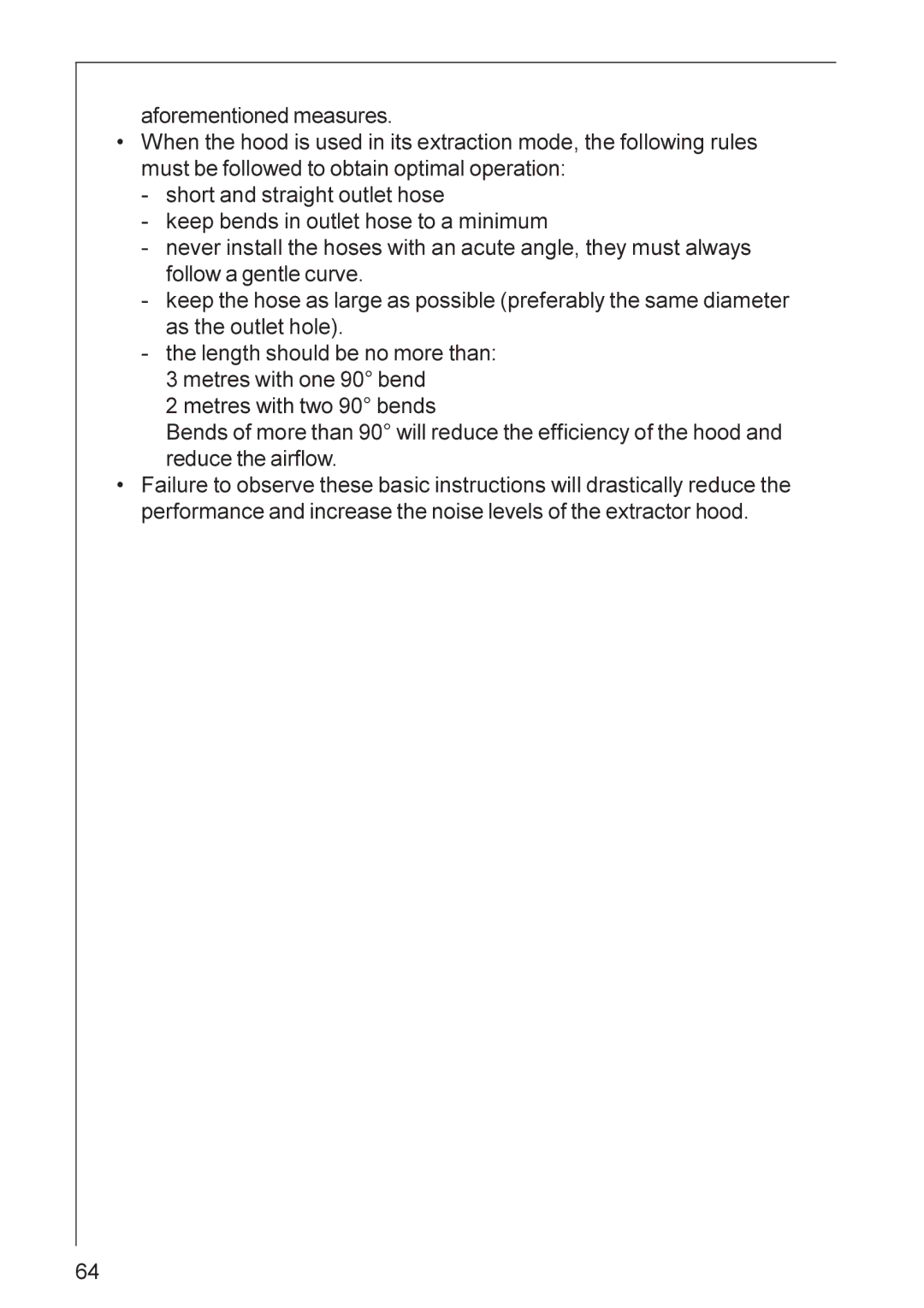 AEG DU 4360, DU 3160, DU 4561, DU 3360, DU 4161, DU 3150, DU 4361 installation instructions 