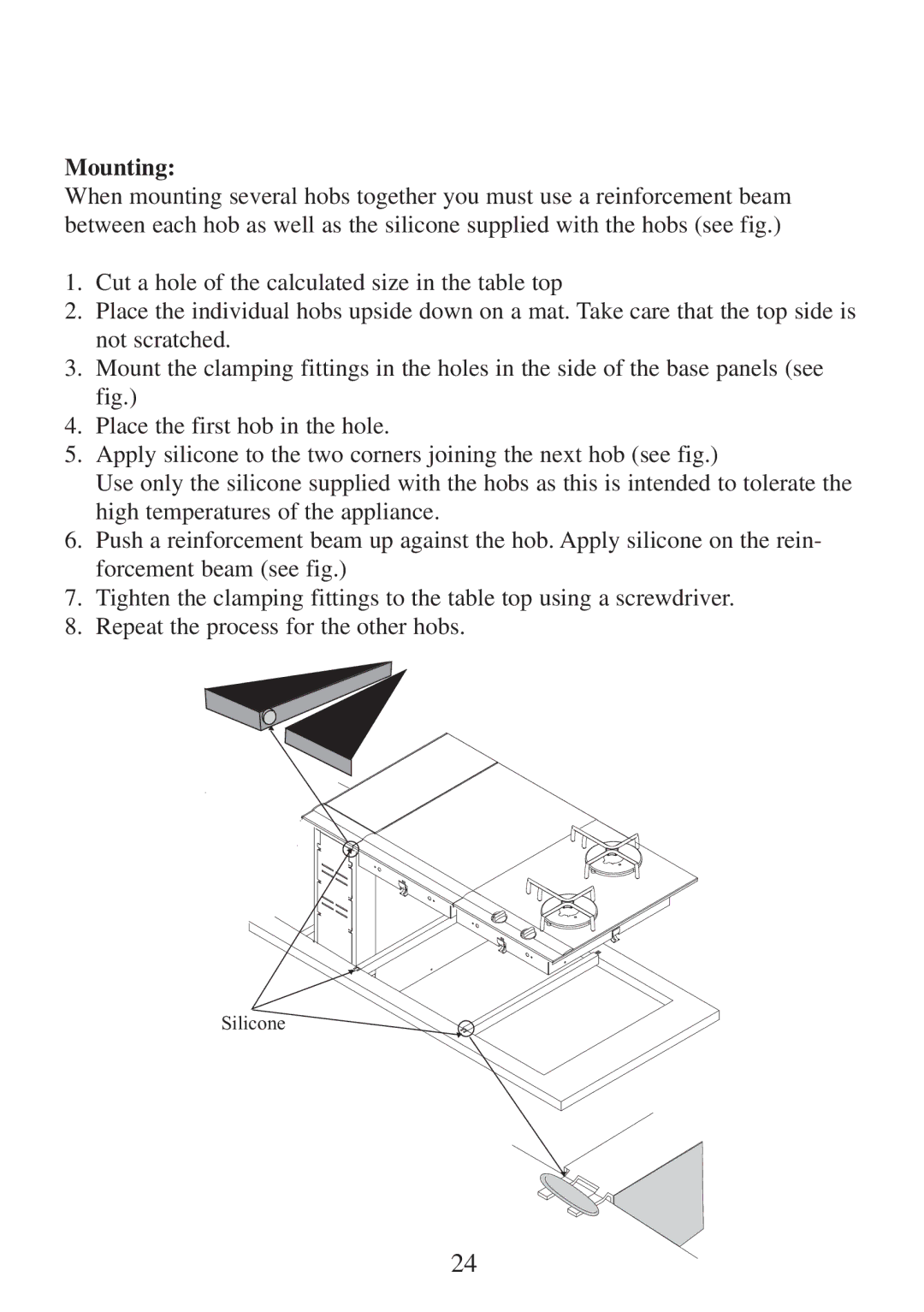 AEG FM 6300G-AN manual Mounting 