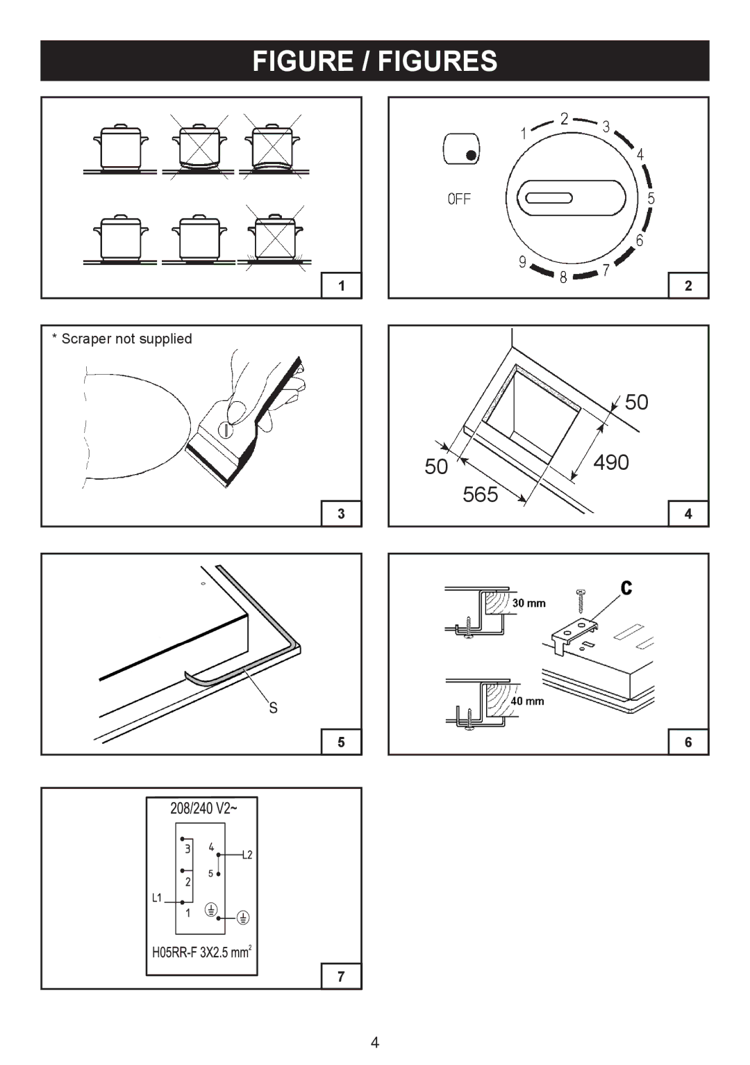 AEG FM600KM-B user manual Figure / Figures 