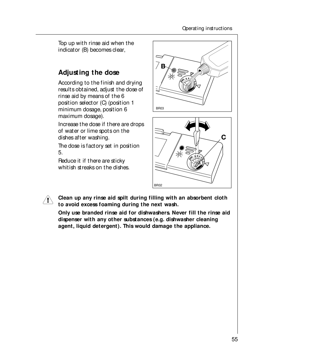 AEG G 330 manual BR03 