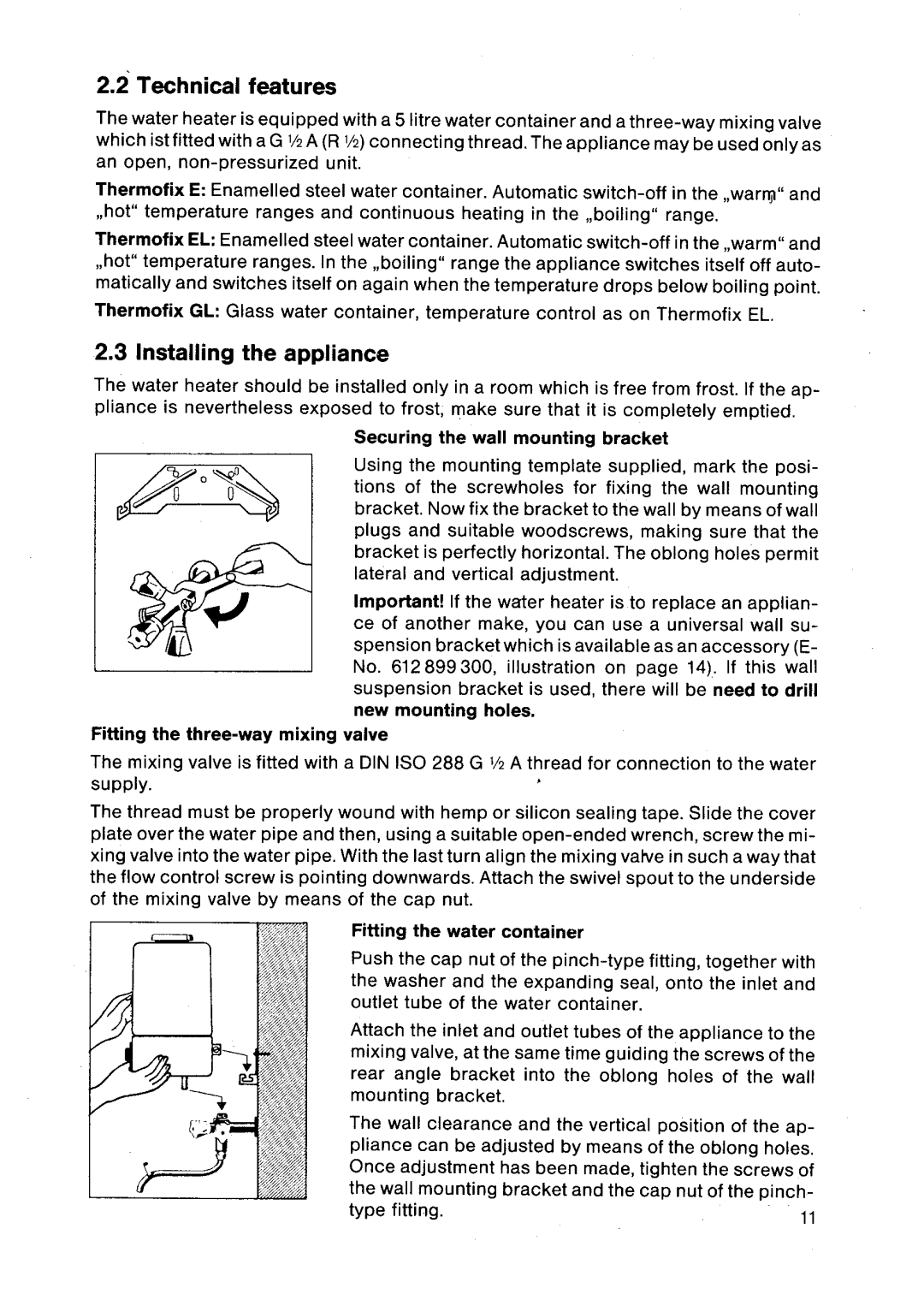 AEG GL, EL manual 