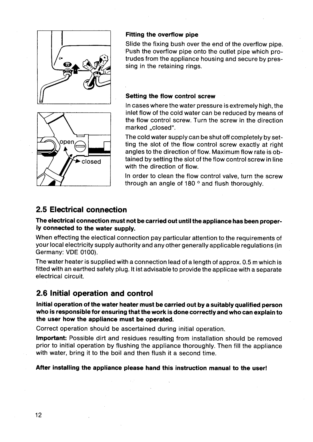 AEG GL, EL manual 