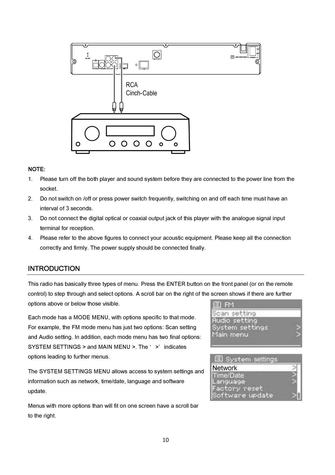 AEG IR 4427 instruction manual Introduction 