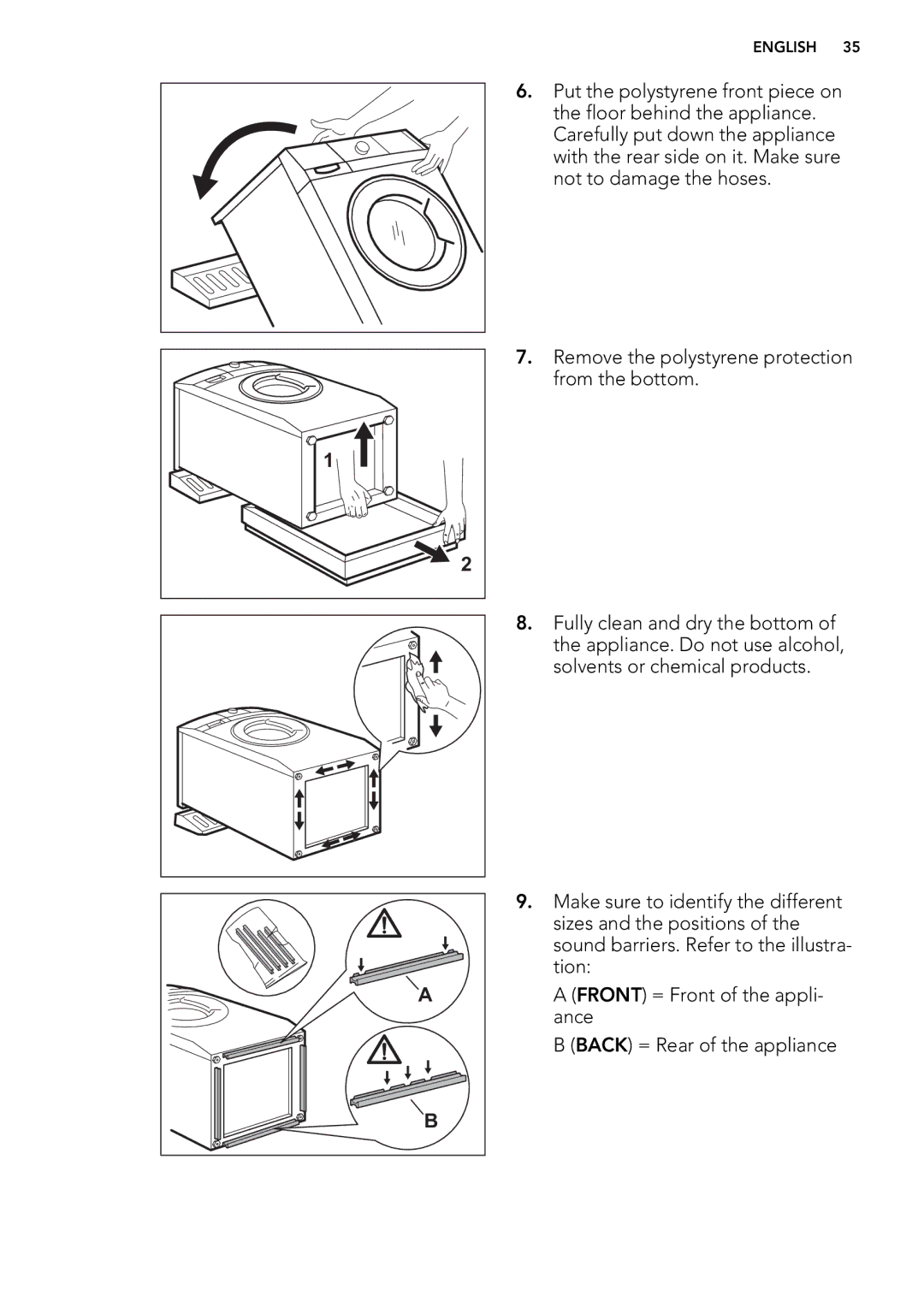 AEG L 98499 FL, L 98699 FL user manual English 