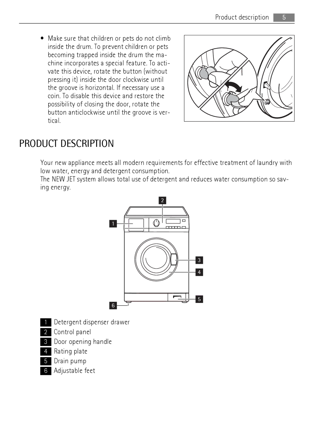 AEG LN 79689A3, LN 79680A3 user manual Product Description 