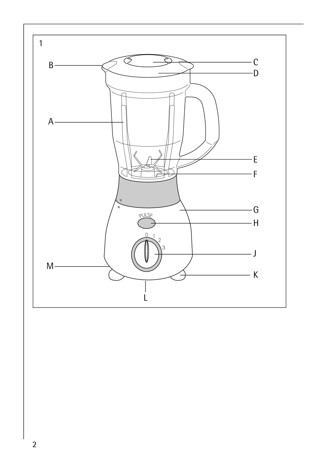 AEG M 2600 manual 