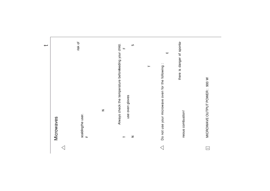 AEG MCC 663 instruction manual Microwaves, Do not use your microwave oven for the following 