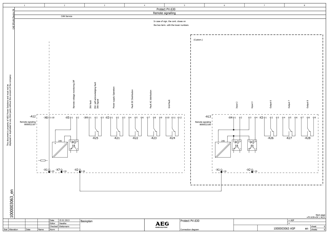 AEG PV.630 manual 1000003063 en 