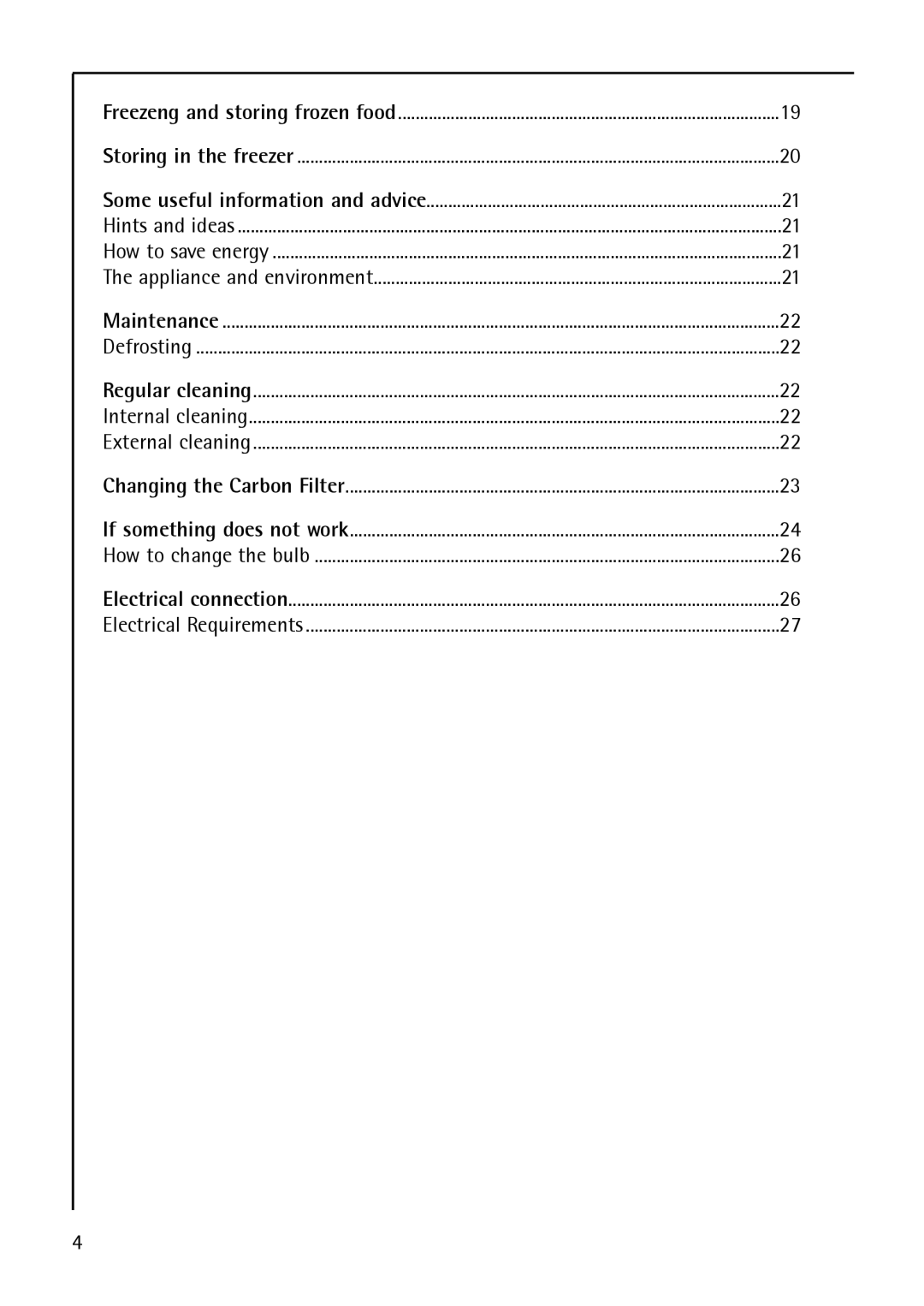 AEG S 75400 KG8, 200372733 manual Some useful information and advice 